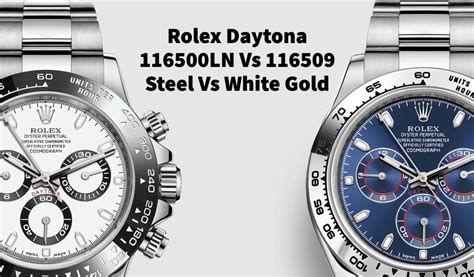 rolex daytona steel vs white gold|Rolex gold daytona for sale.